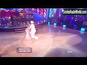 Kym Johnson Flashing , Long Legs scene in Dancing with the Stars (2005-) 4