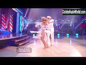 Kym Johnson Flashing , Long Legs scene in Dancing with the Stars (2005-) 6