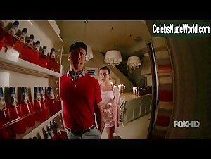 Lea Michele Sexy scene in Scream Queens (2015-2016) 1