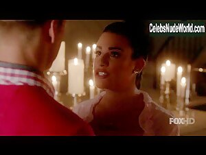 Lea Michele Sexy scene in Scream Queens (2015-2016) 4