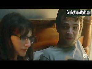 Liane Balaban Bedtime , Lingerie scene in Man Seeking Woman (2015-2016) 10