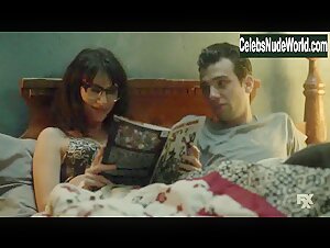 Liane Balaban Bedtime , Lingerie scene in Man Seeking Woman (2015-2016) 19