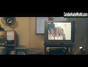 Leslie Harter Zemeckis underwear, Sexy scene in Welcome to Marwen (2018)