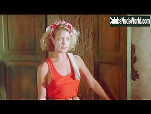 Melody Anderson Sexy scene in Firewalker (1986) 3
