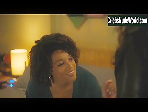 Melonie Diaz, Bethany Brown lesbian, underwear scene in Charmed (2018-2020) 4