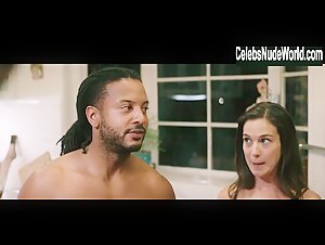 Jodi Balfour, Jordan Hayes, Martha MacIsaac Attractive,underwear scene in Almost Anything (2015) 10