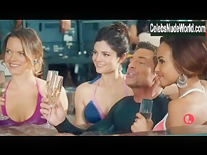 Monica Barbaro, Meagan Tandy, Elizabeth Whitmere bikini, Sexy scene in UnREAL (2015-2018)