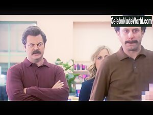 Megan Mullally underwear, Sexy scene in Parks and Recreation (2015) 11