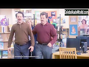 Megan Mullally underwear, Sexy scene in Parks and Recreation (2015) 20