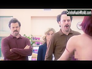 Megan Mullally underwear, Sexy scene in Parks and Recreation (2015) 4