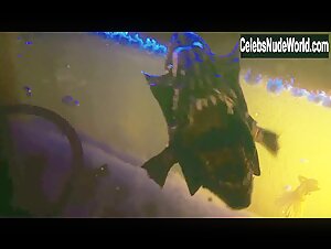 Meagan Tandy underwear, Sexy scene in Piranha 3DD (2012) 7