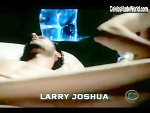 Melina Kanakaredes underwear, Sexy scene in CSI: NY (2005-2007) 16