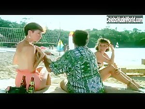 Mary Gross breasts, Nude scene in Club Paradise (1986) 15
