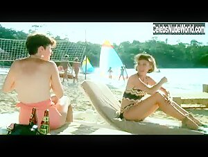 Mary Gross breasts, Nude scene in Club Paradise (1986)