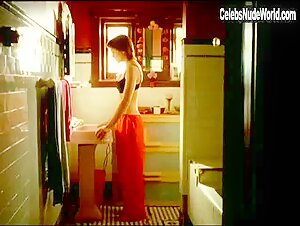 Maya Stange Lingerie , Bathroom scene in Garage Days (2002) 16
