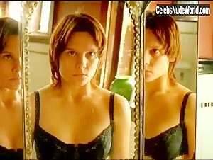 Maya Stange Lingerie , Bathroom scene in Garage Days (2002) 5