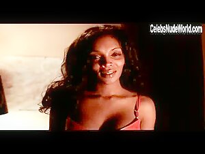 Marlyne Barrett Sexy Dress , Couple scene in Love, Sex and Eating the Bones (2003)