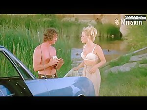 Lynda Carter, Belinda Balaski, Merrie Lynn Ross breasts, butt scene in Bobbie Jo and the Outlaw (1976) 13