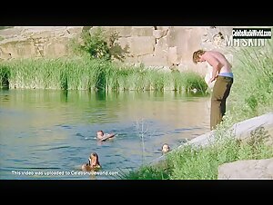 Lynda Carter, Belinda Balaski, Merrie Lynn Ross breasts, butt scene in Bobbie Jo and the Outlaw (1976) 20