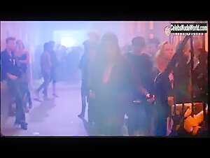 Jami Gertz Brunette , Cleavage scene in Less than Zero (1987) 13