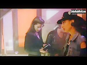 Jami Gertz Brunette , Cleavage scene in Less than Zero (1987) 20