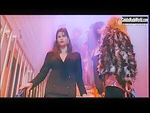 Jami Gertz Brunette , Cleavage scene in Less than Zero (1987) 6
