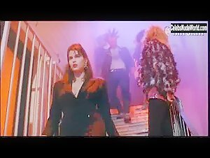Jami Gertz Brunette , Cleavage scene in Less than Zero (1987)