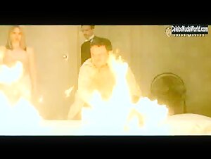 Isabel Gillies Blonde , Lingerie scene in Happy Here and Now (2002) 12