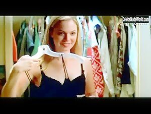 Maggie Lawson Gorgeous,underwear scene in Winter Break (2003) 3