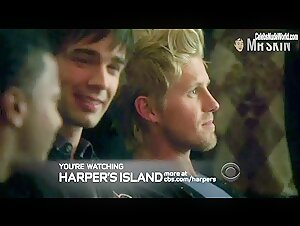 Marie Avgeropoulos underwear, Sexy scene in Harper's Island (2009) 4