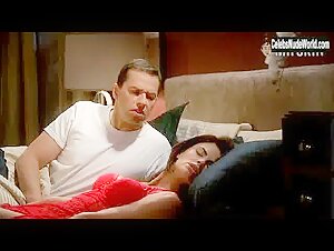 Justine Eyre Sexy scene in Two and a Half Men (2003-2015) 9