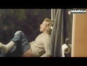 Maibritt Saerens Sexy scene in Happy, Happy (2010)