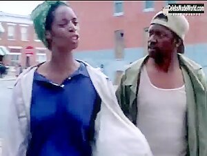 Tasha Smith Sexy scene in The Corner (2000) 13