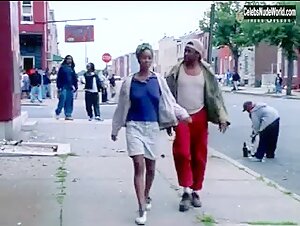 Tasha Smith Sexy scene in The Corner (2000) 3
