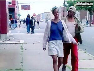 Tasha Smith Sexy scene in The Corner (2000) 5