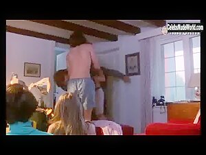 Isabel Gillies Gorgeous,underclothing scene in Metropolitan (1990) 15