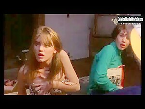Isabel Gillies Gorgeous,underclothing scene in Metropolitan (1990) 3
