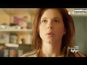Magda Apanowicz, Cassandra Ebner Sexy,underwear scene in Continuum (2012-2013) 11