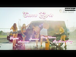 Kayla Collins, Amber Rose, Kristinia Debarge bikini, Sexy scene in School Dance (2014) 1
