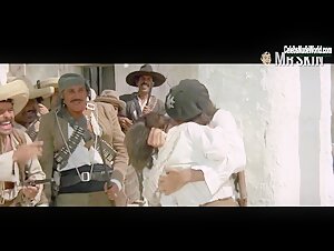 Iris Berben breasts, Nude scene in Companeros (1970) 13
