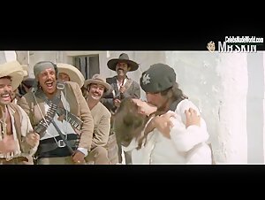 Iris Berben breasts, Nude scene in Companeros (1970) 15