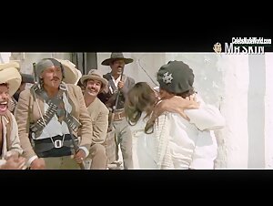 Iris Berben breasts, Nude scene in Companeros (1970) 16