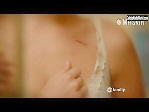 Italia Ricci underwear, Sexy scene in Chasing Life (2015) 16