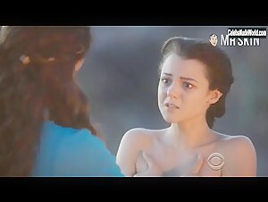 Kathryn Prescott Hot,underwear scene in The Dovekeepers (2015)