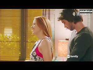 Katie Leclerc Redhead , Gets Dressed scene in Switched at Birth (2011-2015) 13