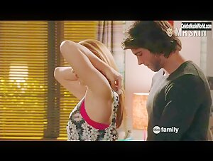 Katie Leclerc Redhead , Gets Dressed scene in Switched at Birth (2011-2015) 15