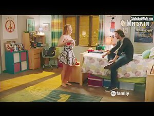 Katie Leclerc Redhead , Gets Dressed scene in Switched at Birth (2011-2015) 6