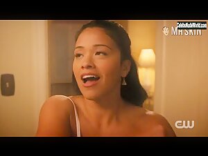 Gina Rodriguez Lingerie , Shower scene in Jane the Virgin (2015-2019) 20