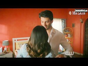 Gina Rodriguez Strips , Lingerie scene in Jane the Virgin (2015-2019) 1