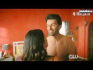 Gina Rodriguez Strips , Lingerie scene in Jane the Virgin (2015-2019) 4